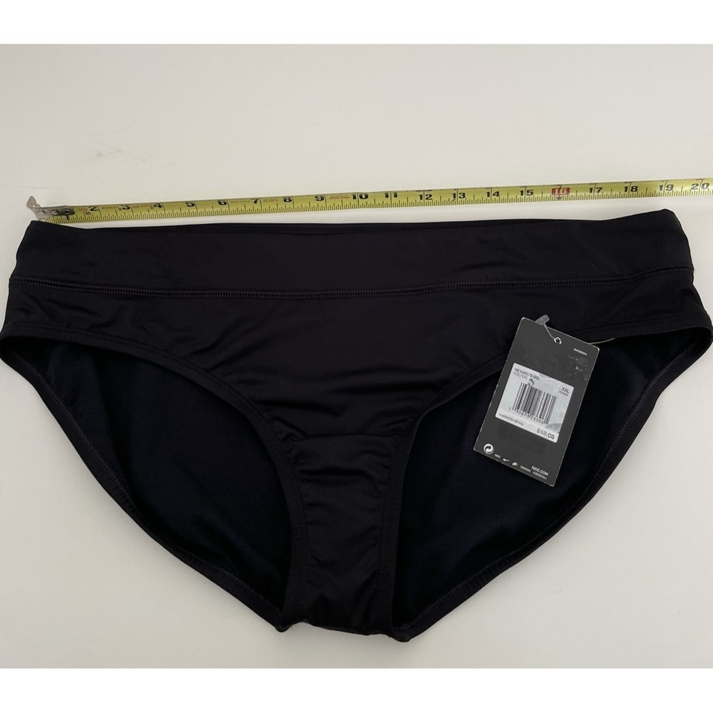 Nike Full Bikini Bottoms Women's, Black, Sz. XXL NESS9275-001, Retail $48.00 NWT - Picture 4 of 9